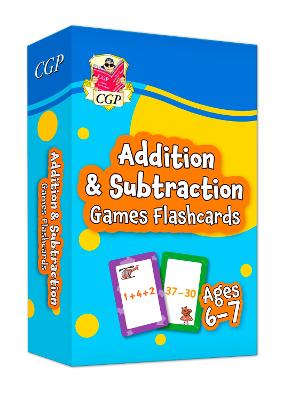 Book cover for New Addition & Subtraction Games Flashcards for Ages 6-7 (Year 2)