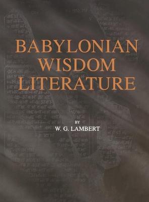 Book cover for Babylonian Wisdom Literature