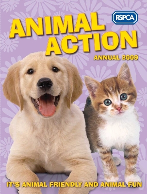Book cover for RSPCA Animal Action Annual 2009