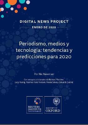 Book cover for Periodismo, medios y tecnologia: tendencias y predicciones para 2020