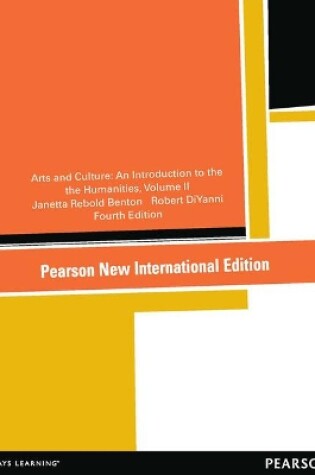 Cover of Arts and Culture: An Introduction to the Humanities
