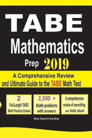 Cover of TABE Math Prep 2019