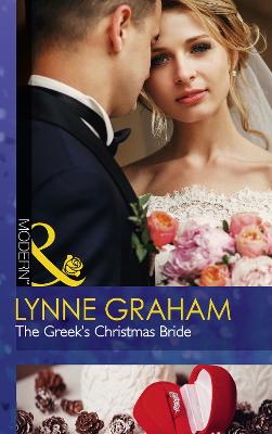 Book cover for The Greek's Christmas Bride