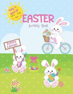 Book cover for Easter Activity Book Ages 4 and up