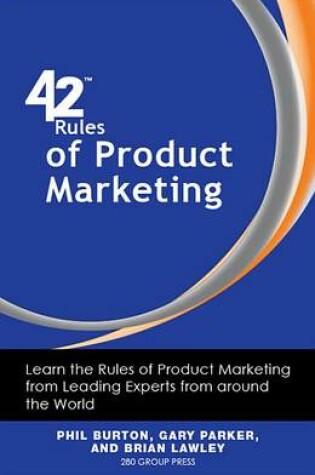 Cover of 42 Rules of Product Marketing