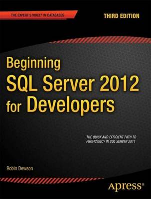 Cover of Beginning SQL Server 2012 for Developers