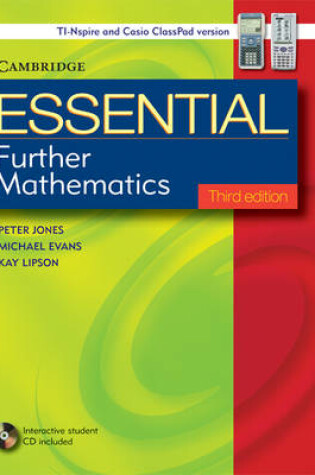 Cover of Essential Further Mathematics with Student CD-ROM TIN/CP Version