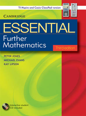 Cover of Essential Further Mathematics with Student CD-ROM TIN/CP Version