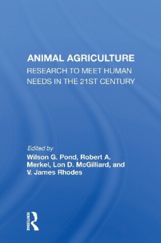 Cover of Animal Agriculture