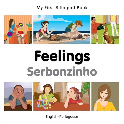 Book cover for My First Bilingual Book -  Feelings (English-Portuguese)