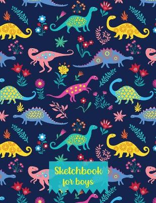 Book cover for Sketchbook for Boys -Drawing Pads for Kids Ages 4-8-Sketch Book Boy- Artistic Sketchbook-Huge Sketchbook-Sketch Pad Kids-