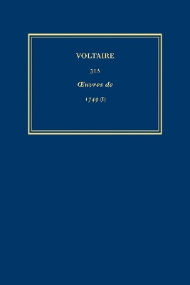 Book cover for Complete Works of Voltaire 31A