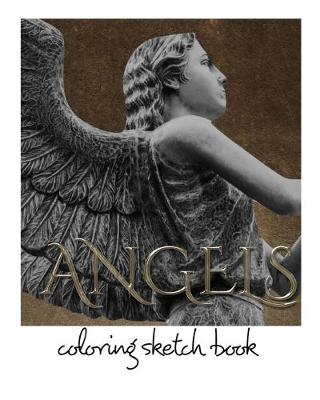 Book cover for Angels coloring Sketchbook