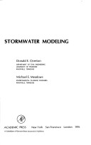 Book cover for Stormwater Modelling