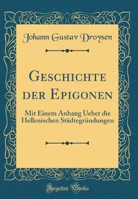 Book cover for Geschichte Der Epigonen