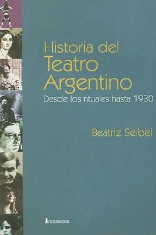 Cover of Historia del Teatro Argentino