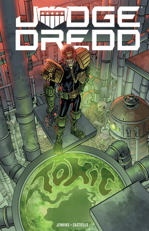 Book cover for Judge Dredd: Toxic!