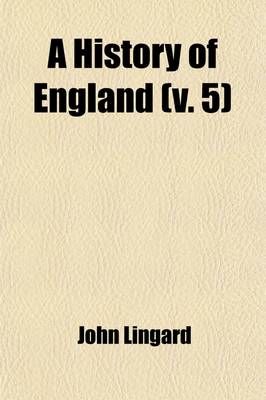 Book cover for A History of England Volume 5