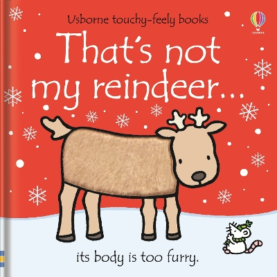 Book cover for That's not my reindeer…