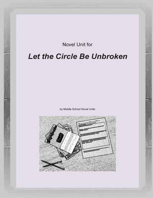 Book cover for Novel Unit for Let the Circle Be Unbroken