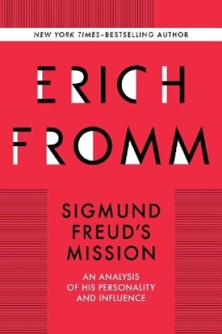 Cover of Sigmund Freud's Mission