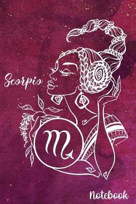 Book cover for Scorpio Notebook