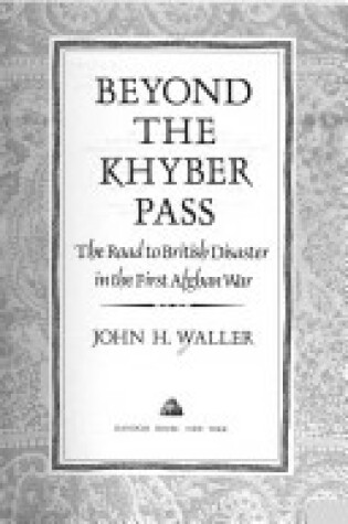 Cover of Beyond the Khyber Pass