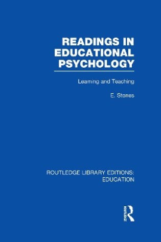 Cover of Readings in Educational Psychology