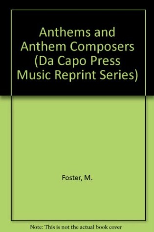 Cover of Anthems and Anthem Composers