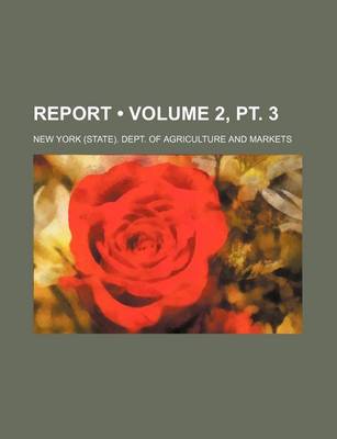 Book cover for Report (Volume 2, PT. 3)