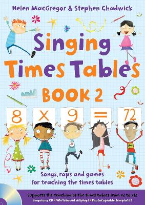 Book cover for Singing Times Tables Book 2