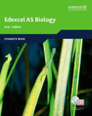 Book cover for Edexcel A Level Science: AS Biology Students' Book with ActiveBook CD