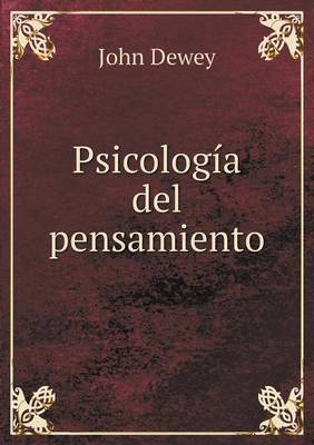 Book cover for Psicología del pensamiento