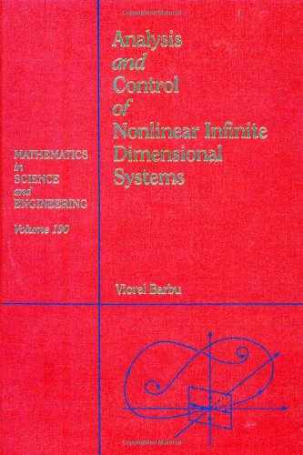 Cover of Analysis and Control of Nonlinear Infinite Dimensional Systems