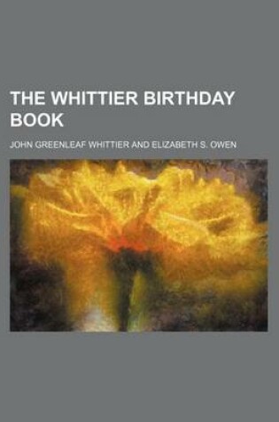 Cover of The Whittier Birthday Book