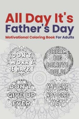 Cover of Motivational Coloring Book for Adults