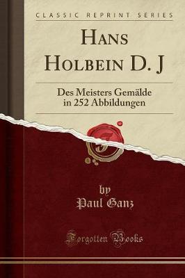 Book cover for Hans Holbein D. J