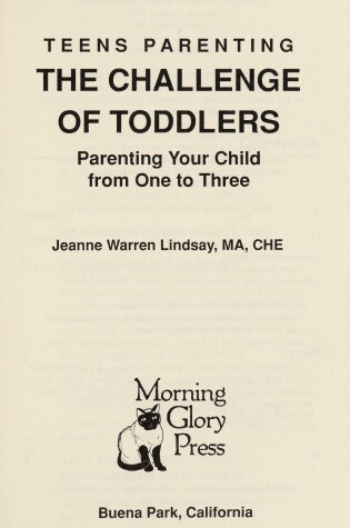 Cover of The Challenge of Toddlers