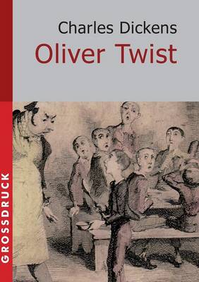 Book cover for Oliver Twist. Großdruck