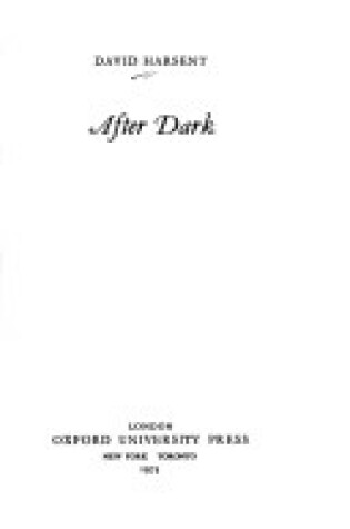 Cover of After Dark