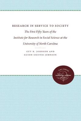 Book cover for Research in Service to Society