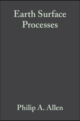 Cover of Earth Surface Processes