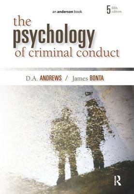 Book cover for The Psychology of Criminal Conduct