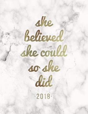 Cover of She Believed She Could So She Did 2018