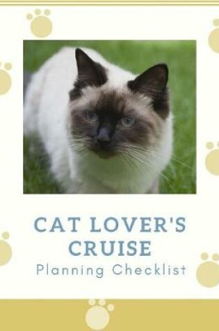 Cover of Cat Lover's Cruise Planning Checklist