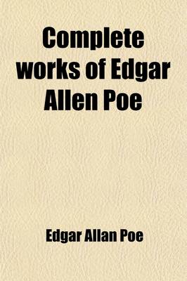 Book cover for Complete Works of Edgar Allen Poe (Volume 2); Tales