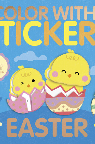 Cover of Color With Stickers: Easter