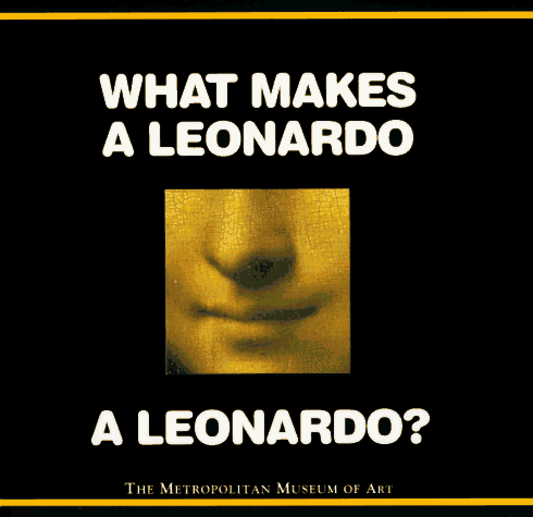 Book cover for What Makes a Leonardo a Leonardo?