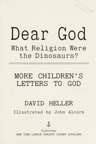 Cover of Dear God, What Religion Were the Dinosau