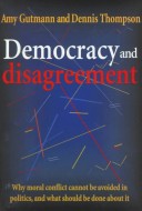 Book cover for Democracy and Disagreement